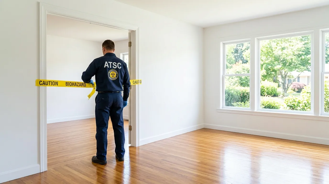 Certified biohazard cleanup crew performing Crime Scene Cleanup in Healdsburg